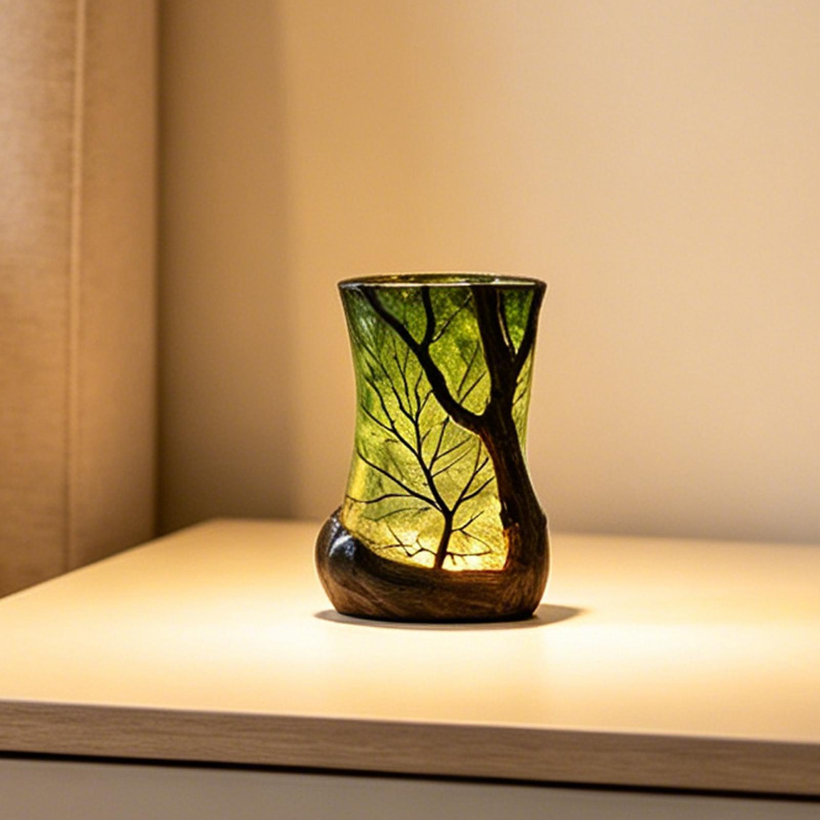 Office Furniture Layout - Bedside Table Lamp Forest Nightlight Decorative