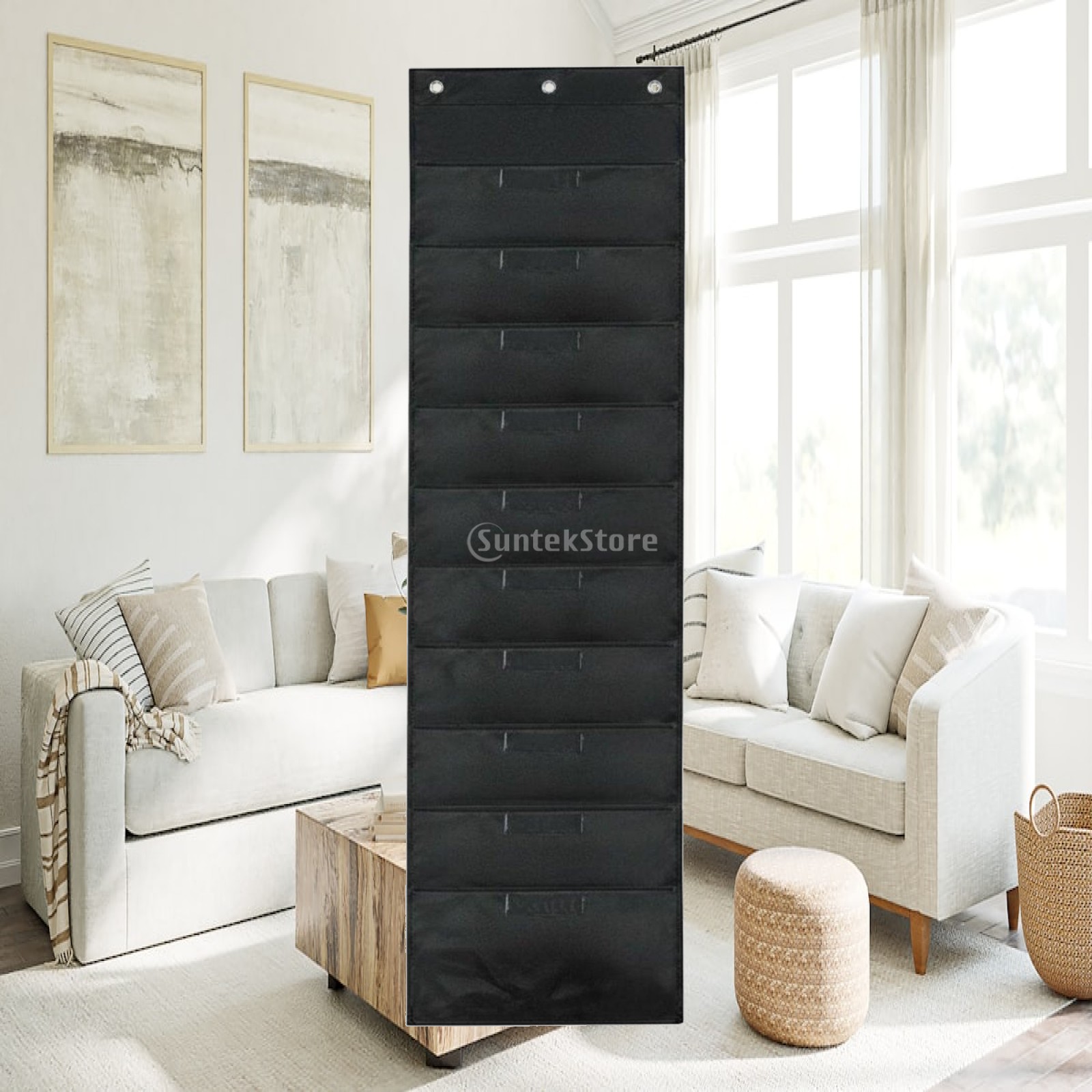 Wall Hanging Organizer 10 Pock - Wall Organizer Pocket ulasan dan harga