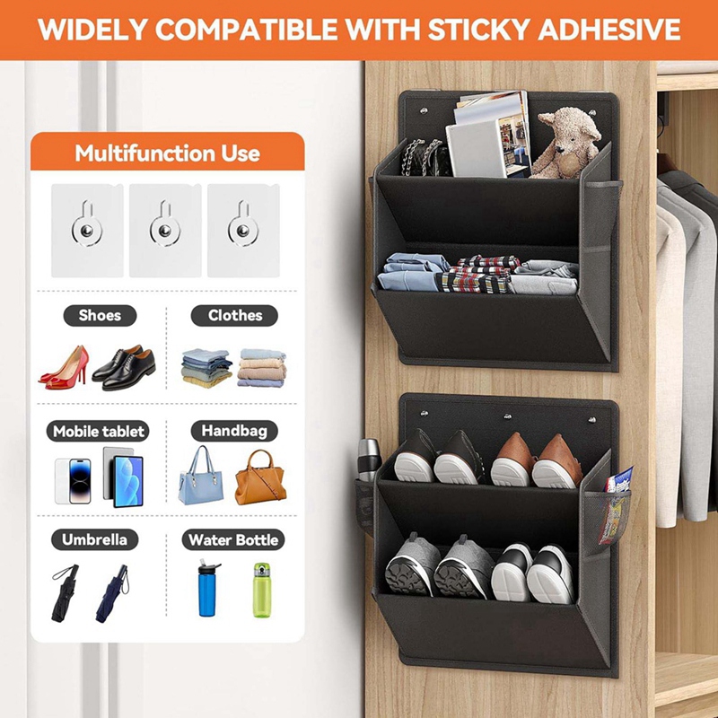 2 Pack RV Shoe Storage with St - Wall Organizer Pocket ulasan dan harga