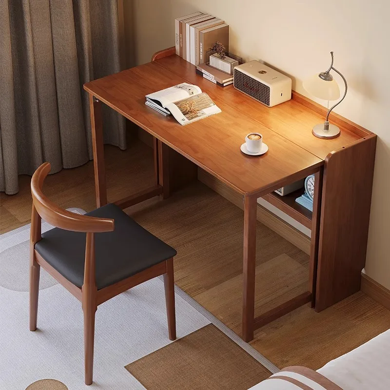 All solid wood folding desk sm - Office Furniture Now ulasan dan harga