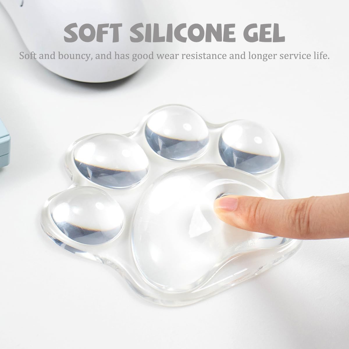 Cute Gaming Mouse Pad Wrist Re - Office Footrest Cushion ulasan dan harga