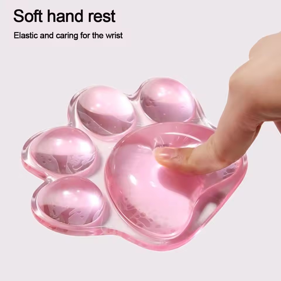 Cute Gaming Mouse Pad Wrist Re - Office Footrest Cushion ulasan dan harga