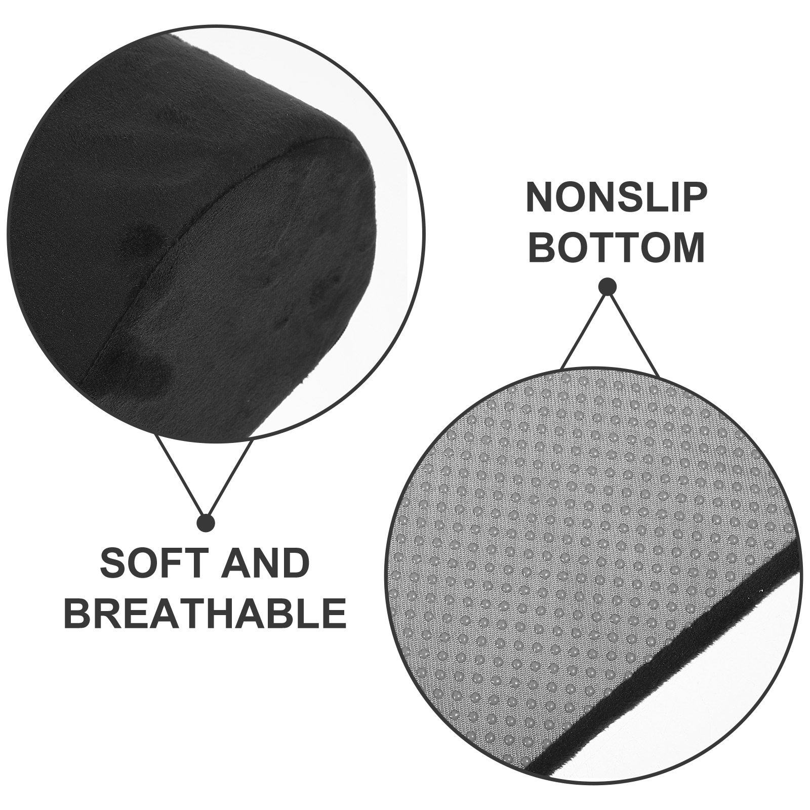 Portable Memory Foam Foot Rest - Office Footrest Cushion ulasan dan harga