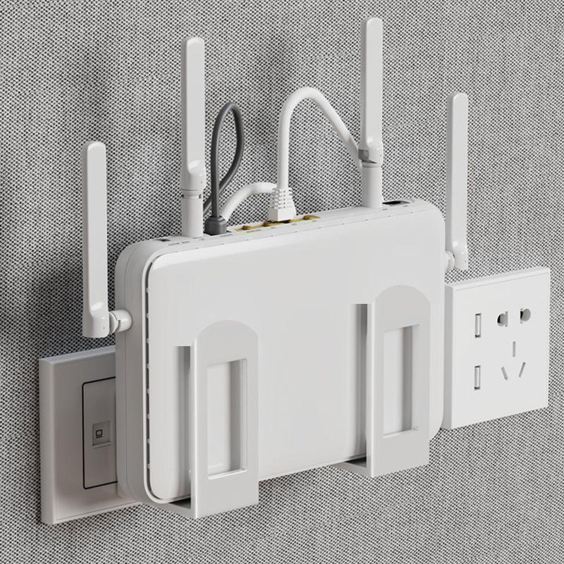 2pcs Home Router Storage Box W - Wall Organizer Pocket ulasan dan harga