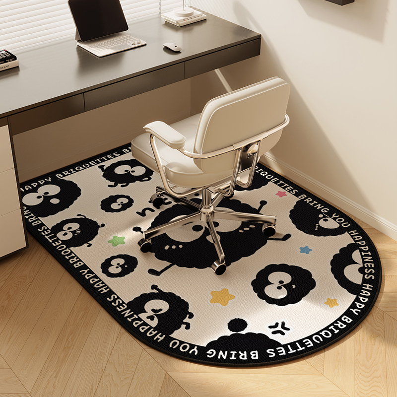 VIKAMA Children's Room Coal Ba - Chair Mat Hard Floor ulasan dan harga