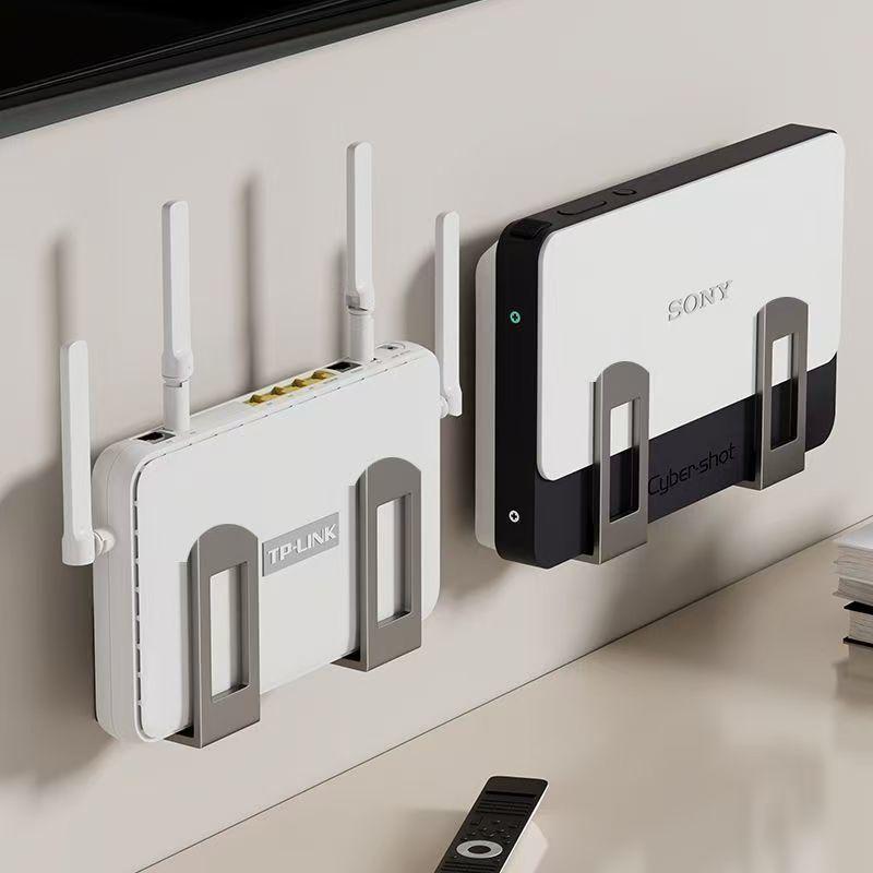 2Pcs Wall-Mounted Router Stora - Wall Organizer Pocket ulasan dan harga