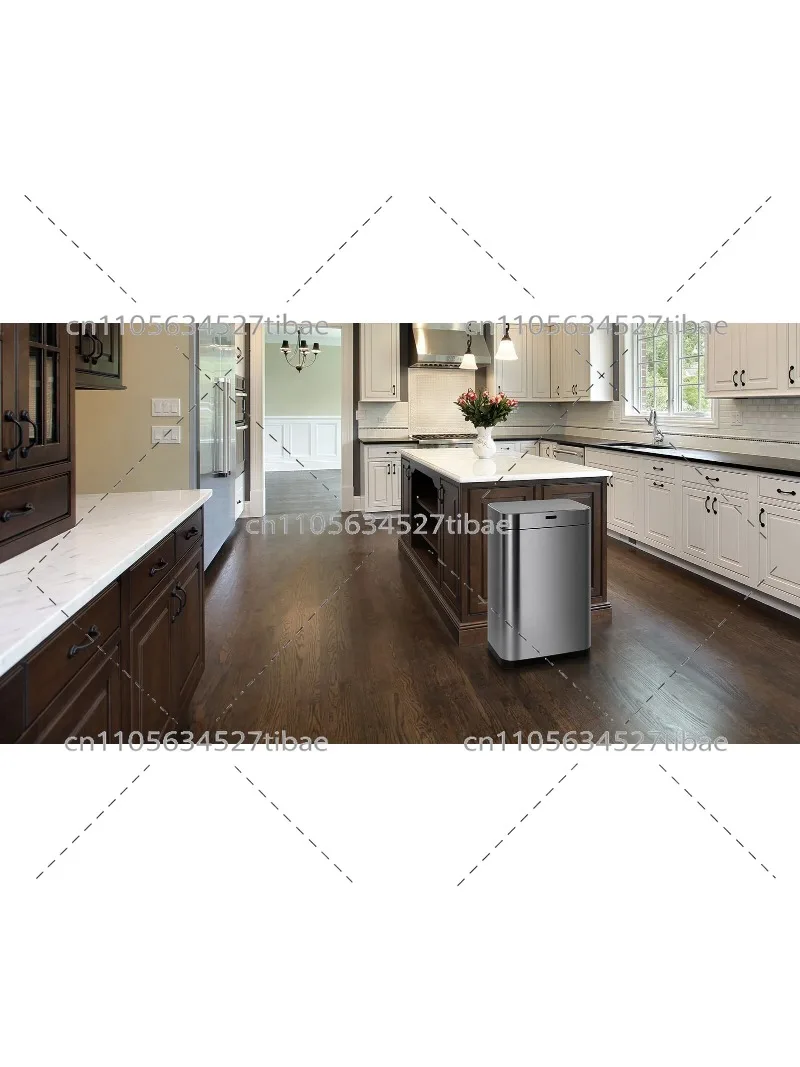 80L Kitchen Smart Trash Bin 20 - Office Furniture Recycling ulasan dan harga