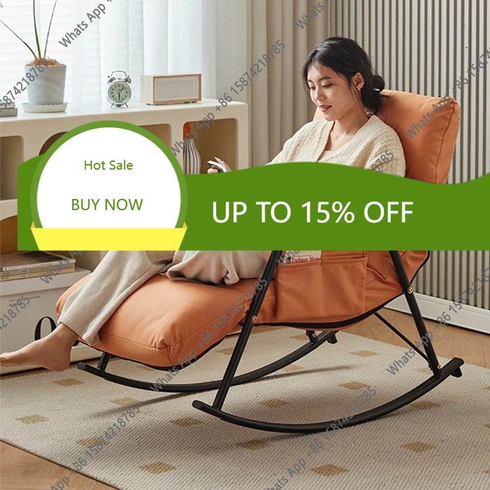 X Rocking Chair Lounge Lazy So - Office X Furniture ulasan dan harga