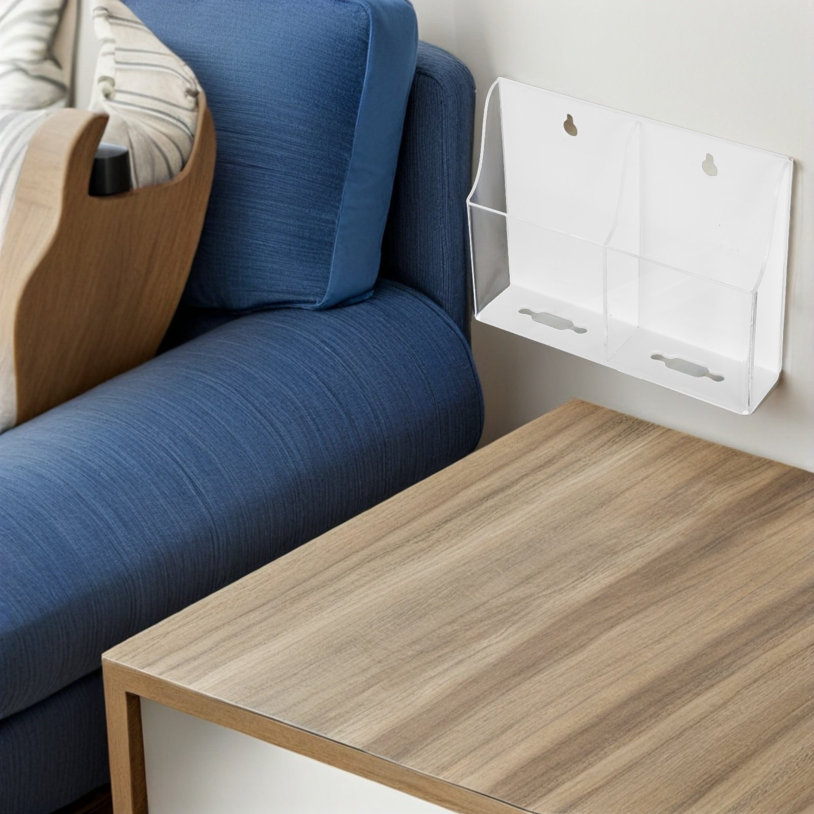Wall Mounted Acrylic Transpare - Wall Organizer Pocket ulasan dan harga
