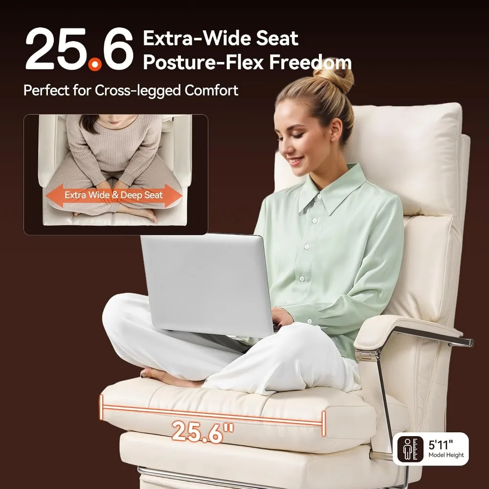 160° Reclining Executive Offic - Office Footrest Cushion ulasan dan harga