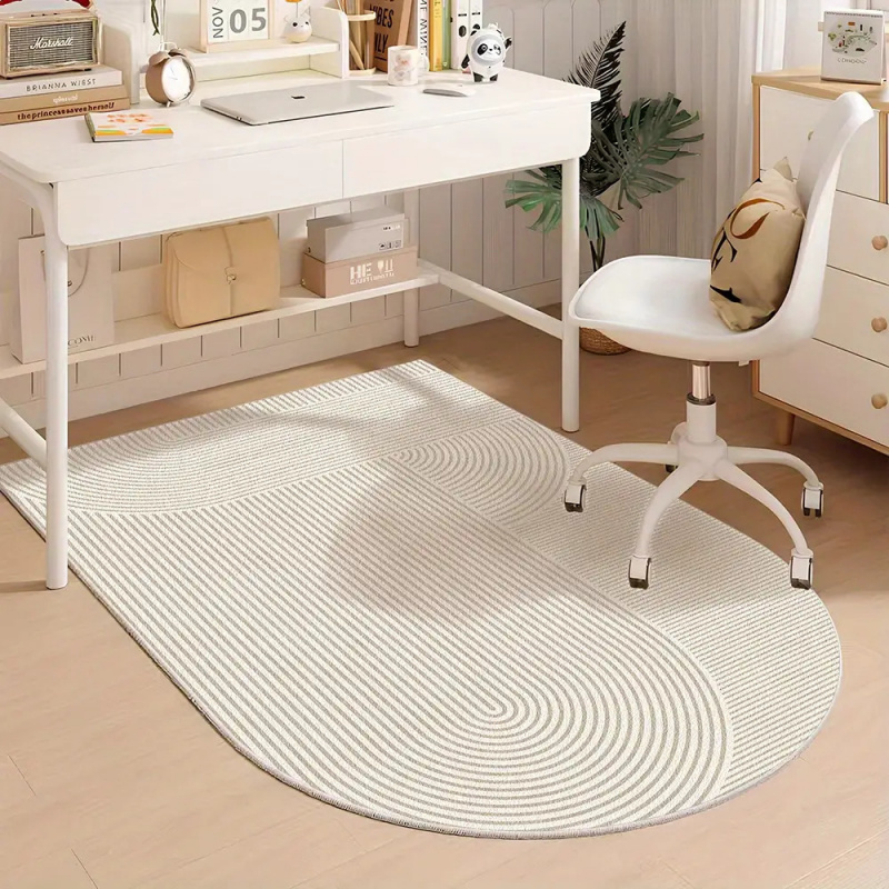 VIKAMA Japanese-style Cream Ar - Chair Mat Hard Floor ulasan dan harga
