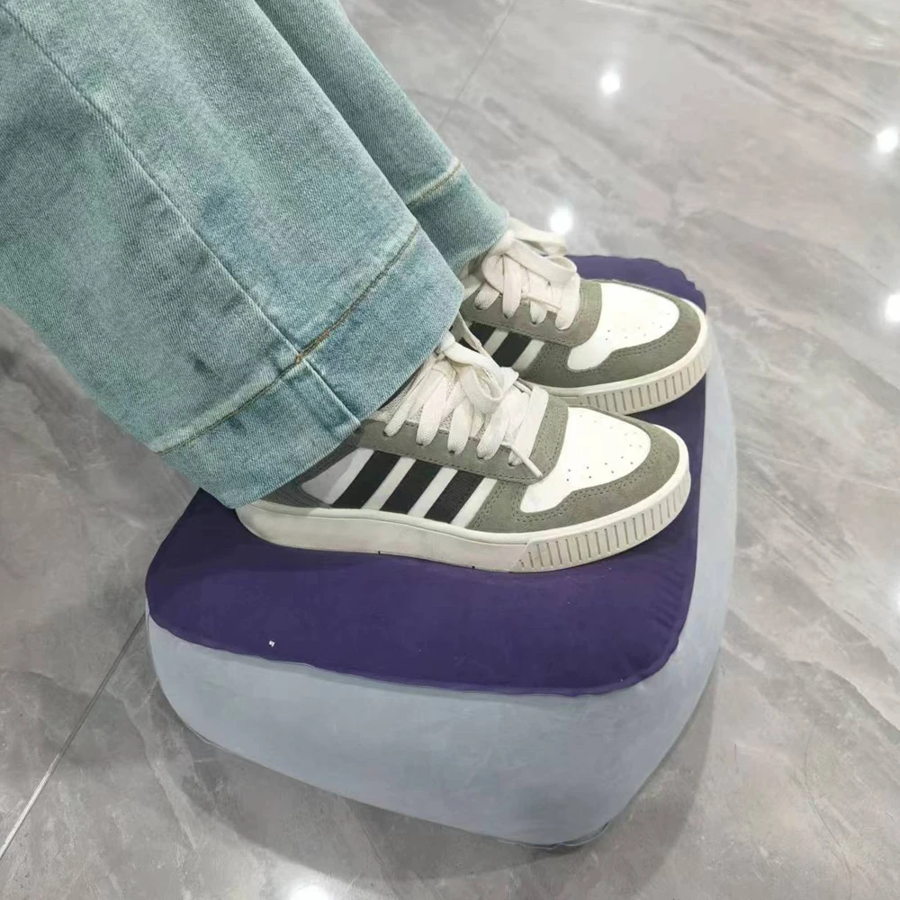 Inflatable Footrest Pillow PVC - Office Footrest Cushion ulasan dan harga