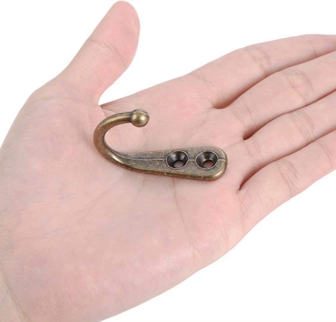 10Pcs Wall Mounted Coat Hanger - Wall Organizer Pocket ulasan dan harga
