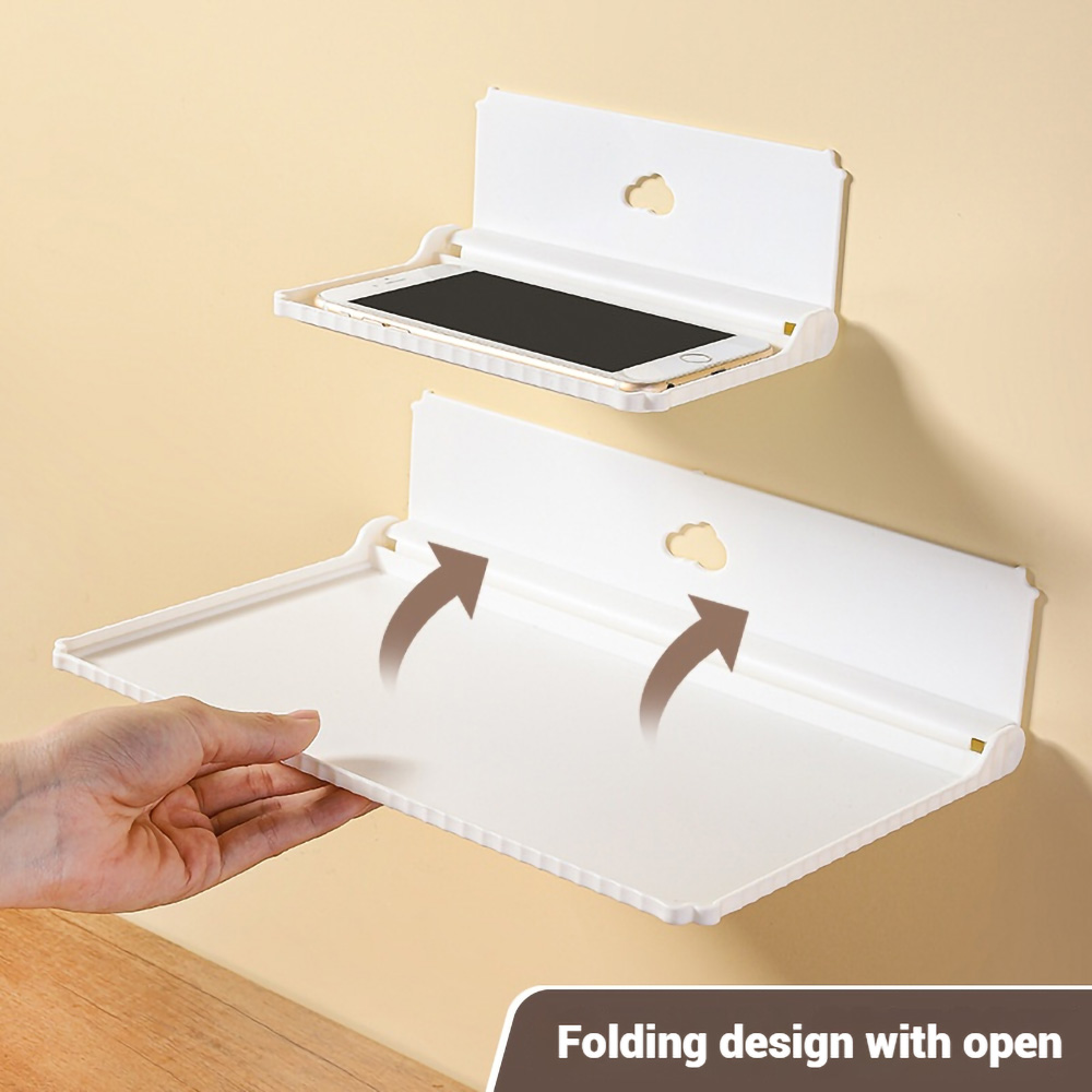 Punch-Free Foldable Wall Mount - Wall Organizer Pocket ulasan dan harga
