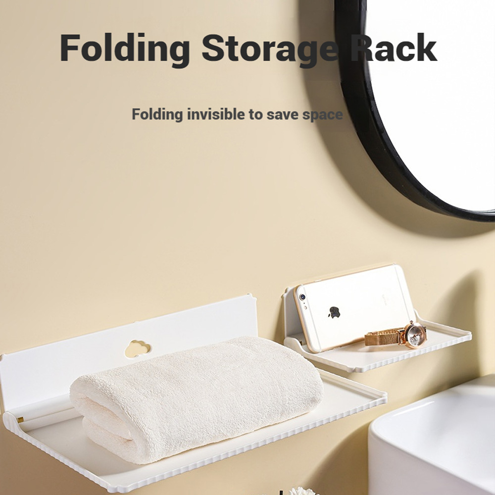 Punch-Free Foldable Wall Mount - Wall Organizer Pocket ulasan dan harga