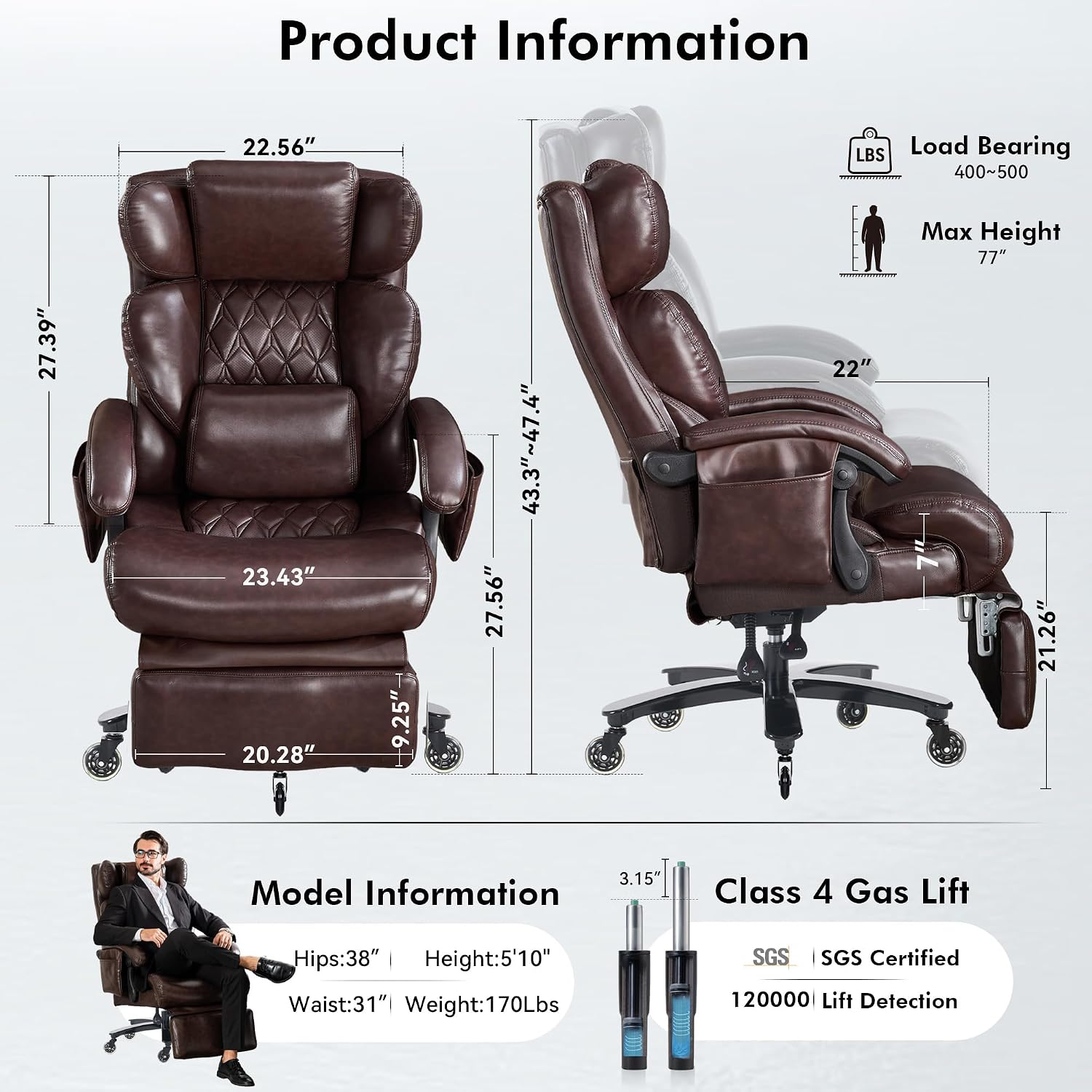 Big & Tall Ergonomic Office Ch - Office Footrest Cushion ulasan dan harga