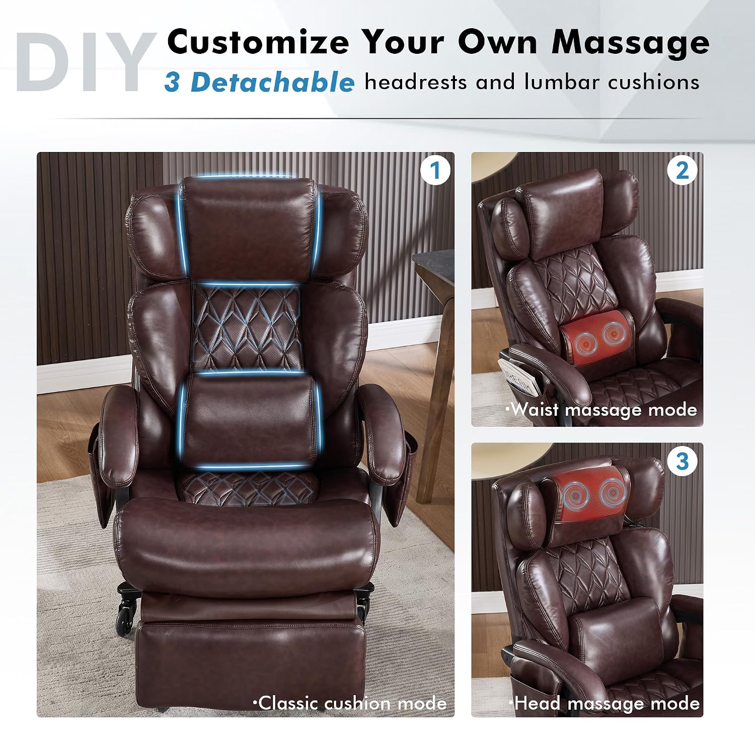 Big & Tall Ergonomic Office Ch - Office Footrest Cushion ulasan dan harga